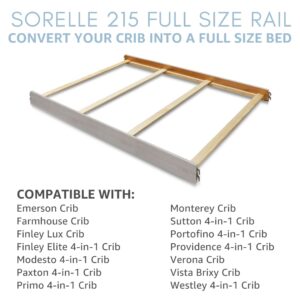 Sorelle Furniture Adult Rail, White