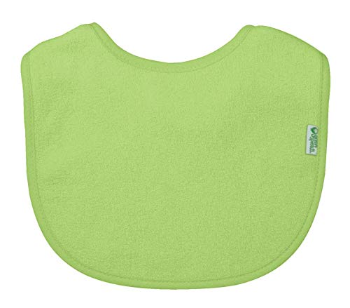 green sprouts Stay-dry Baby Bibs, Waterproof protection, Adjustable hook-&-loop closure, Machine washable, 10 Count (Pack of 1)