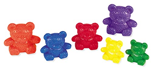 Learning Resources Three Bear Family Counters - 96 Pieces. Ages 3+ Preschool Learning Toys, Counting Toys for Toddler, Social Emotional Learning Toys, Therapy Tool,Back to School Gifts