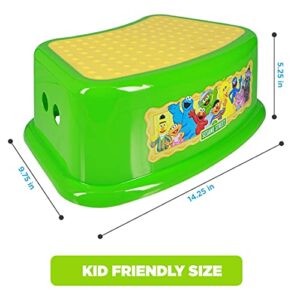 Sesame Street Step Stool, 14.25x9.75x5.25 Inch (Pack of 1)