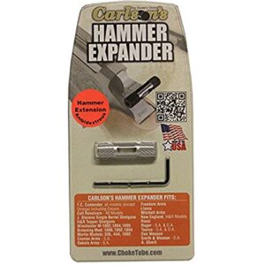 carlson's hammer expander [ one size fit ] balanced & lightweight knurled body | easy installation - silver