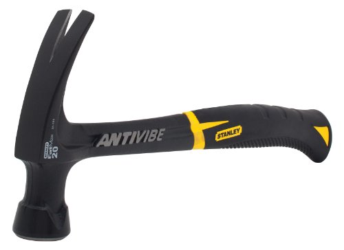 STANLEY FatMax Hammer, Xtreme AntiVibe, Rip Claw, 20-Oz (51-165)