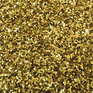 Spectra Arts & Crafts Glitter, Gold, 4 oz, 1 Jar