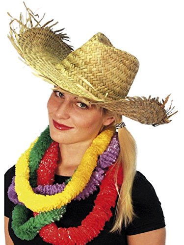 Smiffys Beachcomber Hawaiian Straw Hat