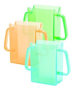 mommys helper juice box buddies holder for juice bags and boxes, colors may vary, 1 pack