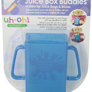 Mommys Helper Juice Box Buddies Holder for Juice Bags and Boxes, Colors May Vary, 1 Pack