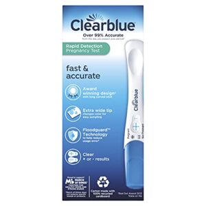 Clearblue Rapid Detection Pregnancy Test, 3 Count Prueba de embarazo Rapid Detection Clearblue