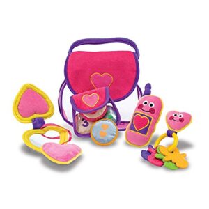 melissa & doug pretty purse fill and spill soft play set toddler toy