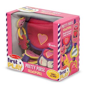 Melissa & Doug Pretty Purse Fill and Spill Soft Play Set Toddler Toy