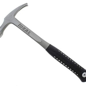 IDEAL Electrical 35-210 Drop-Forged Hammer - Electrician's Hammer 18 oz. 12-1/2 in. Claw Hammer