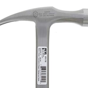 IDEAL Electrical 35-210 Drop-Forged Hammer - Electrician's Hammer 18 oz. 12-1/2 in. Claw Hammer