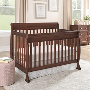 DaVinci Kalani 4-in-1 Convertible Crib in Espresso, Greenguard Gold Certified