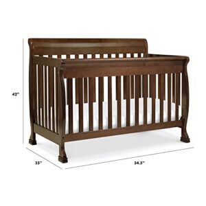 DaVinci Kalani 4-in-1 Convertible Crib in Espresso, Greenguard Gold Certified