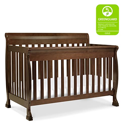 DaVinci Kalani 4-in-1 Convertible Crib in Espresso, Greenguard Gold Certified