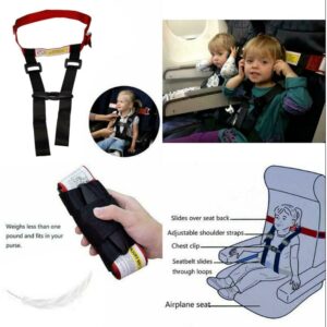 Cares Airplane Harness for Kids - Toddler Travel Restraint - Provides Extra Safety for Children on Flights - Light Weight, Easy to Store and Installs in Minutes.