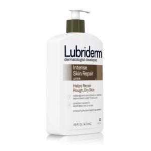 Lubriderm Intense Dry Skin Repair Lotion for Relief of Rough, Dry Skin, Fast Absorbing, 16 fl. oz