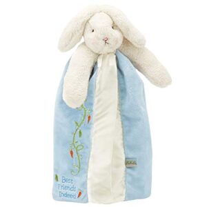bunnies by the bay bud bunny buddy blanket, bunny rabbit stuffed animal & baby blanket