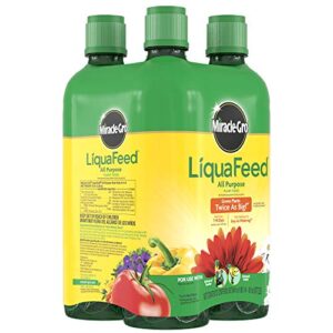 Miracle-Gro Liquafeed All Purpose Plant Food, 4-Pack Refills