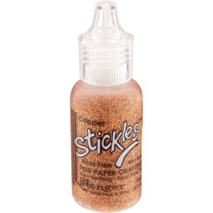ranger 1/2-ounce stickles glitter glue, copper