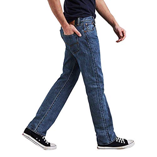 Levi's Men's 501 Original Fit Jeans (Also Available in Big & Tall), Medium Stonewash, 32W x 32L