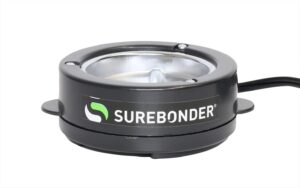 surebonder 805 4" diameter glue skillet , black