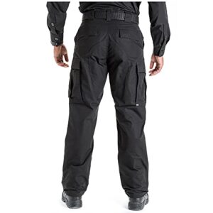 5.11 Tactical Men's Ripstop TDU Pants, Black, Large/Regular