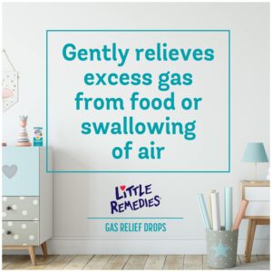 Little Remedies Gas Relief Drops | Natural Berry Flavor | 1 oz. | Pack of 1 | Gently Works in Minutes | Safe for Newborns