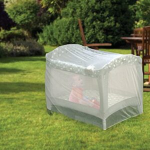 Jeep Universal Size Pack N Play Mosquito Net Tent, White