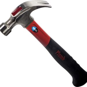 Plumb 16 oz. Pro Series Curve Claw Hammer with Fiberglass Handle - 11402N