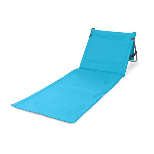 ONIVA - a Picnic Time brand Beachcomber Portable Beach Mat, Soft Beach Lounger, Backpack Beach Chair & Tote