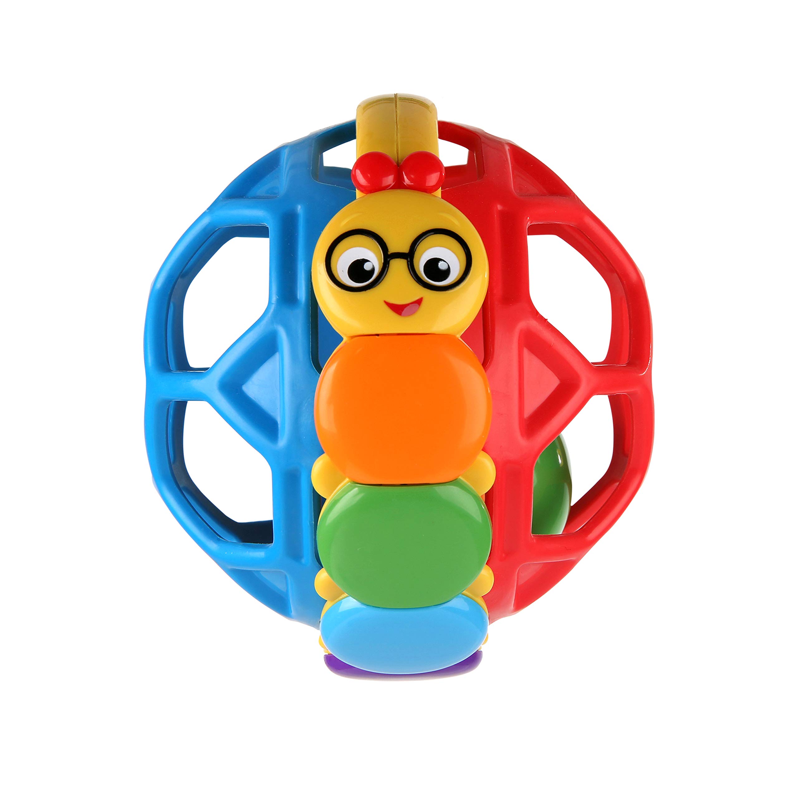 Baby Einstein Bendy Ball Rattle Toy, Ages 3 months +