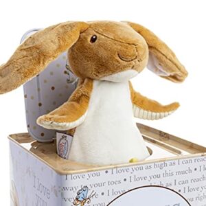 KIDS PREFERRED Guess How Much I Love You - Nutbrown Hare Jack-in-The-Box - Musical Toy for Babies