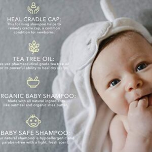 BELLA B Bee Gone Cradle Cap Baby Shampoo 8 oz - Natural Shampoo - Dry Scalp Shampoo - Cradle Cap Shampoo For Babies - Cradle Cap Treatment For Babies - Organic Baby Shampoo- Natural Baby Shampoo