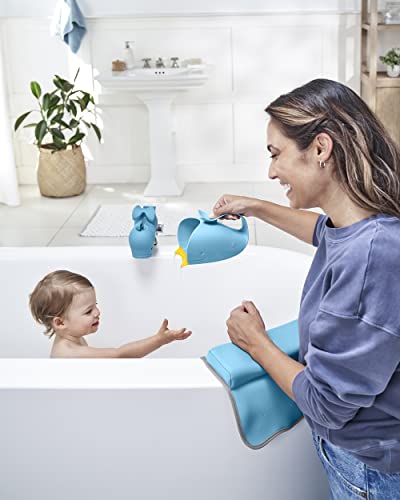 Skip Hop Baby Bath Spout Cover, Universal Fit, Moby, Blue