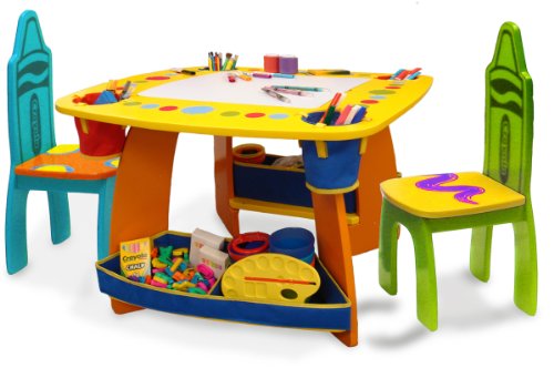 Crayola Wooden Table And Chair Set