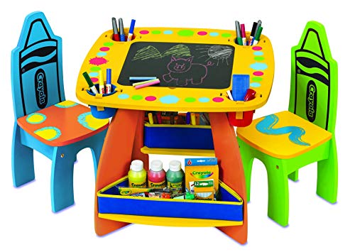 Crayola Wooden Table And Chair Set