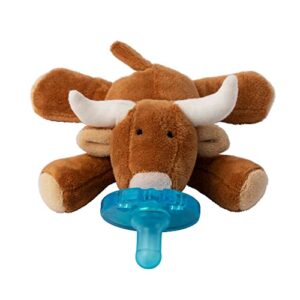 WubbaNub Infant Pacifier - Longhorn Bull