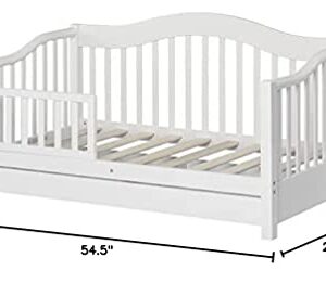 Dream On Me Toddler Day Bed in White, Greenguard Gold Certified