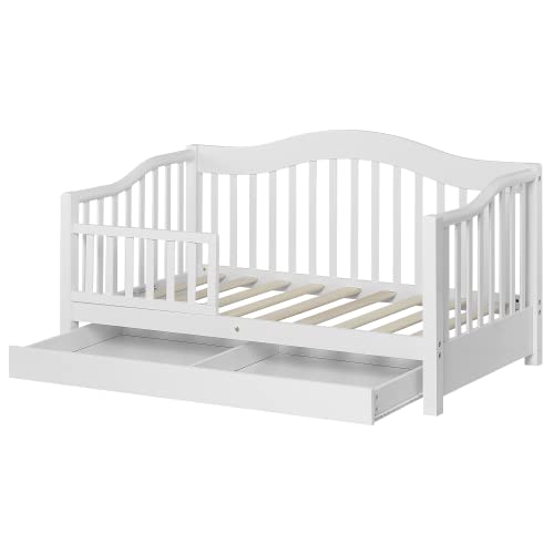 Dream On Me Toddler Day Bed in White, Greenguard Gold Certified