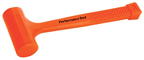 Performance Tool M7216 16-Ounce High-Visual Dead Blow Hammer - 16oz