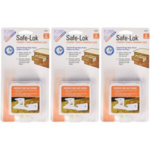 mommy's helper safe-lok for drawers and cabinets (set of 3 packs of 6!)