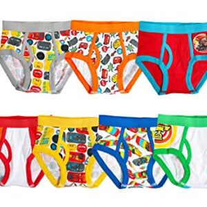 Disney boys Cars Underwear Mulipacks, Cars Tdlr7pk, 2-3T