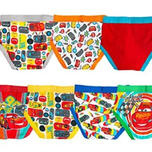 Disney boys Cars Underwear Mulipacks, Cars Tdlr7pk, 2-3T