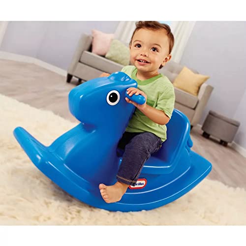 Little Tikes Rocking Horse Blue, 33.00 L x 10.00 W x 17.50 H Inches