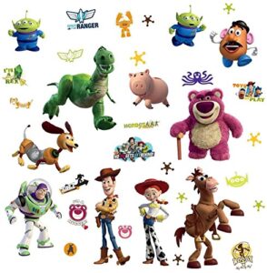 roommates rmk1428scs toy story 3 peel and stick wall decals