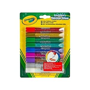 crayola glitter glue, 9-count