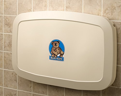 Koala Kare KB20000 Horizontal Baby Changing Station, 35 3/16 x 22 1/4, Cream (KB200-00)