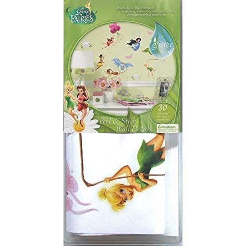 RoomMates RMK1493SCS Disney Fairies Peel and Stick Wall Decals