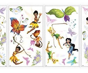 RoomMates RMK1493SCS Disney Fairies Peel and Stick Wall Decals