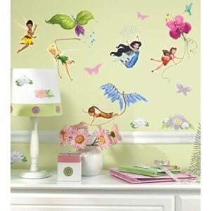 RoomMates RMK1493SCS Disney Fairies Peel and Stick Wall Decals